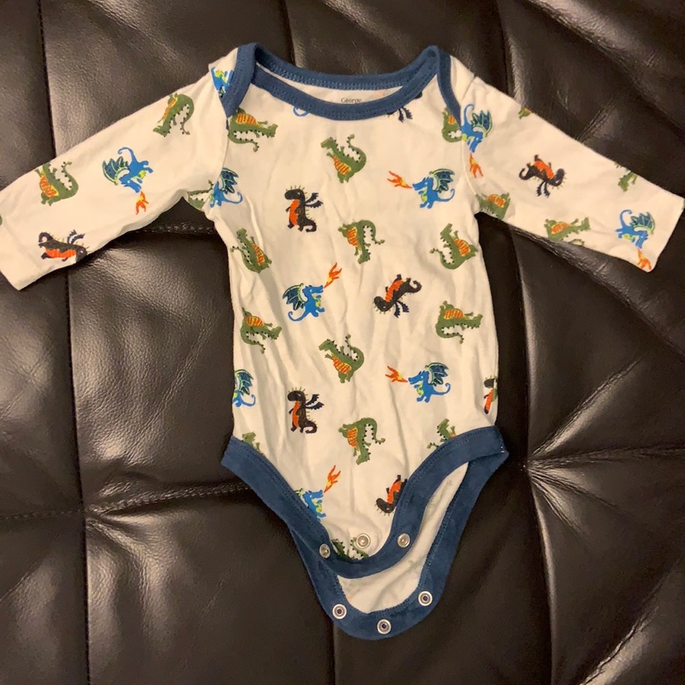 3/$20 George Dragon Bodysuit